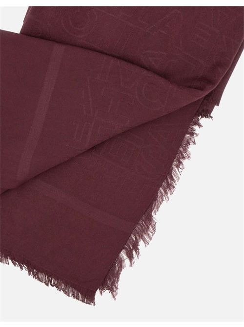 Pashmina rettangolare in jacquard con lettering logo ELISABETTA FRANCHI | SC01F46E2.CG3